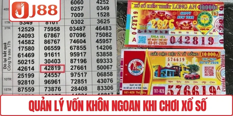 Quản lý vốn khôn ngoan khi chơi xổ số